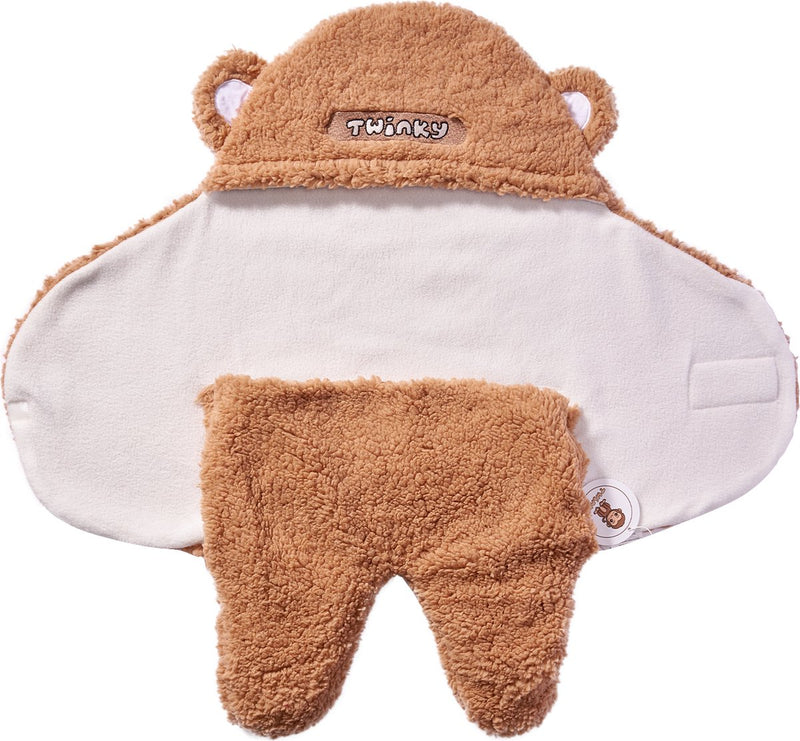 Twinky Schlafsack - für Baby's bis 9 Monate - Bequem bei Kälte - Incl. Mütze