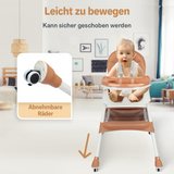 Twinky Hochstuhl Baby MAXI - Braun