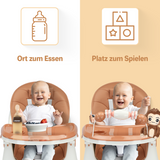 Twinky Hochstuhl Baby MAXI - Braun